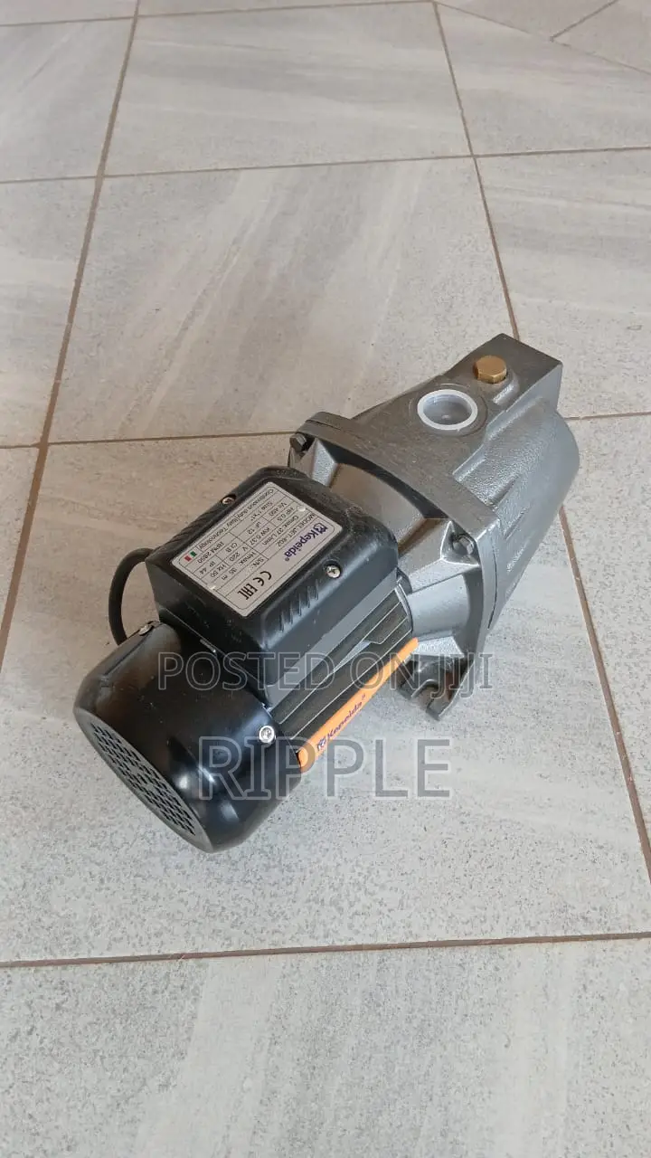 0.5HP Jet Water Pump 35m Head 37l/Min 220V AC | 1" Inlet Outlet