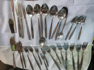 Set of Spoons and Folks