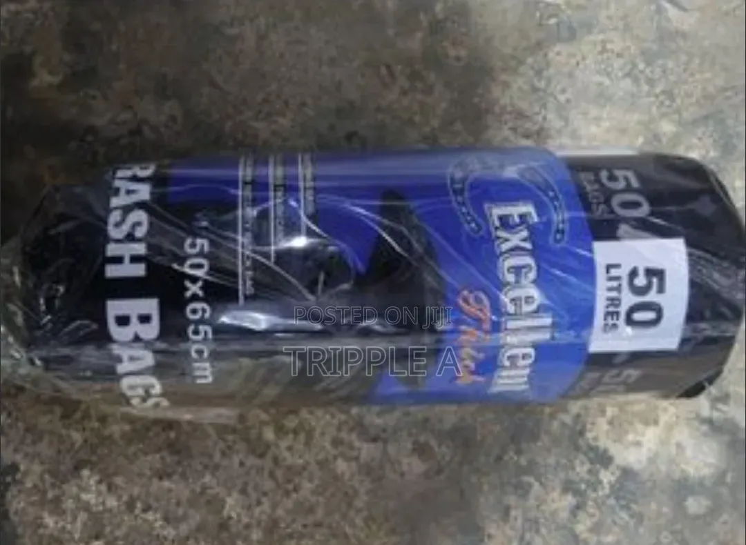 50 Litres Excellent Thick Trash Bags