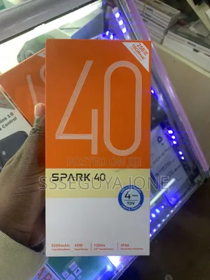 New Tecno Spark 40 256 GB Black