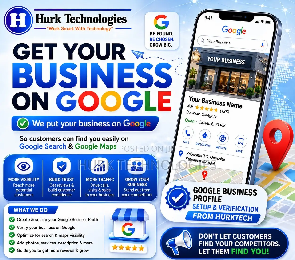 Get Listed on Google