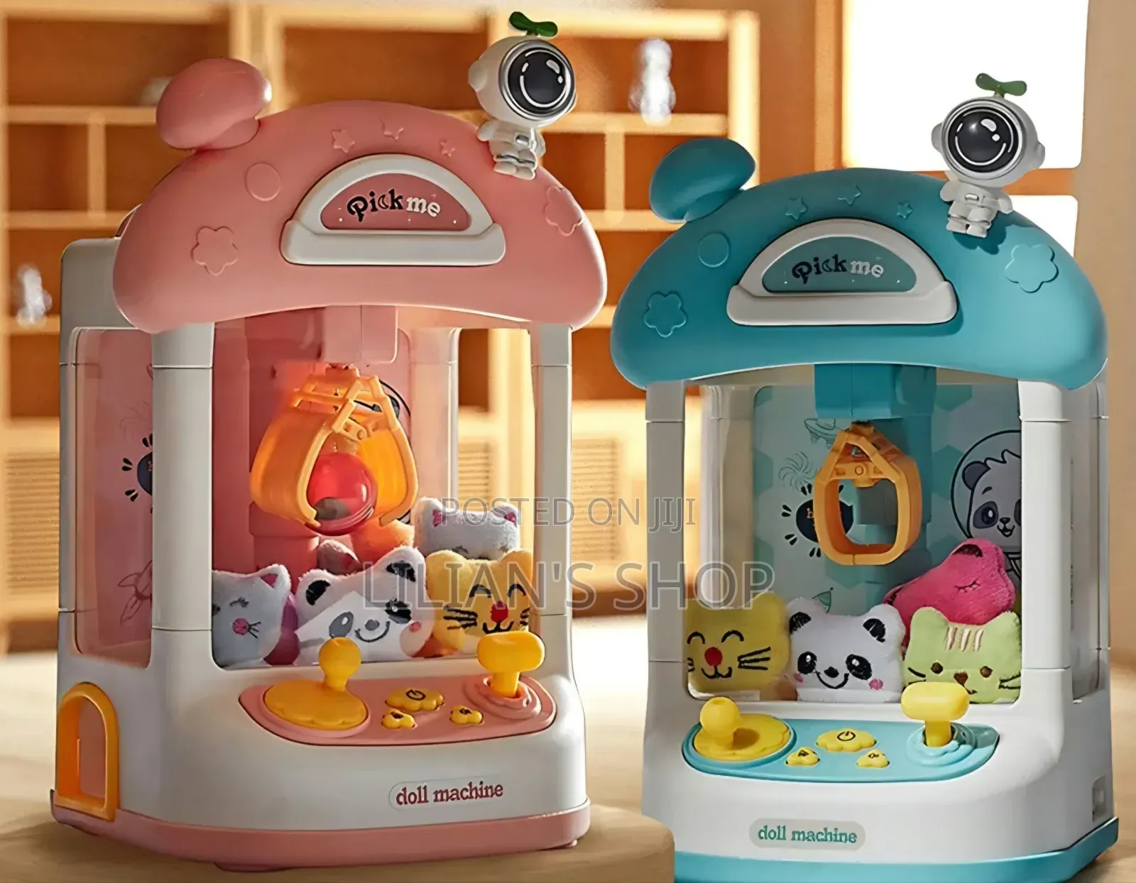 Mini Arcade Doll Claw Machine