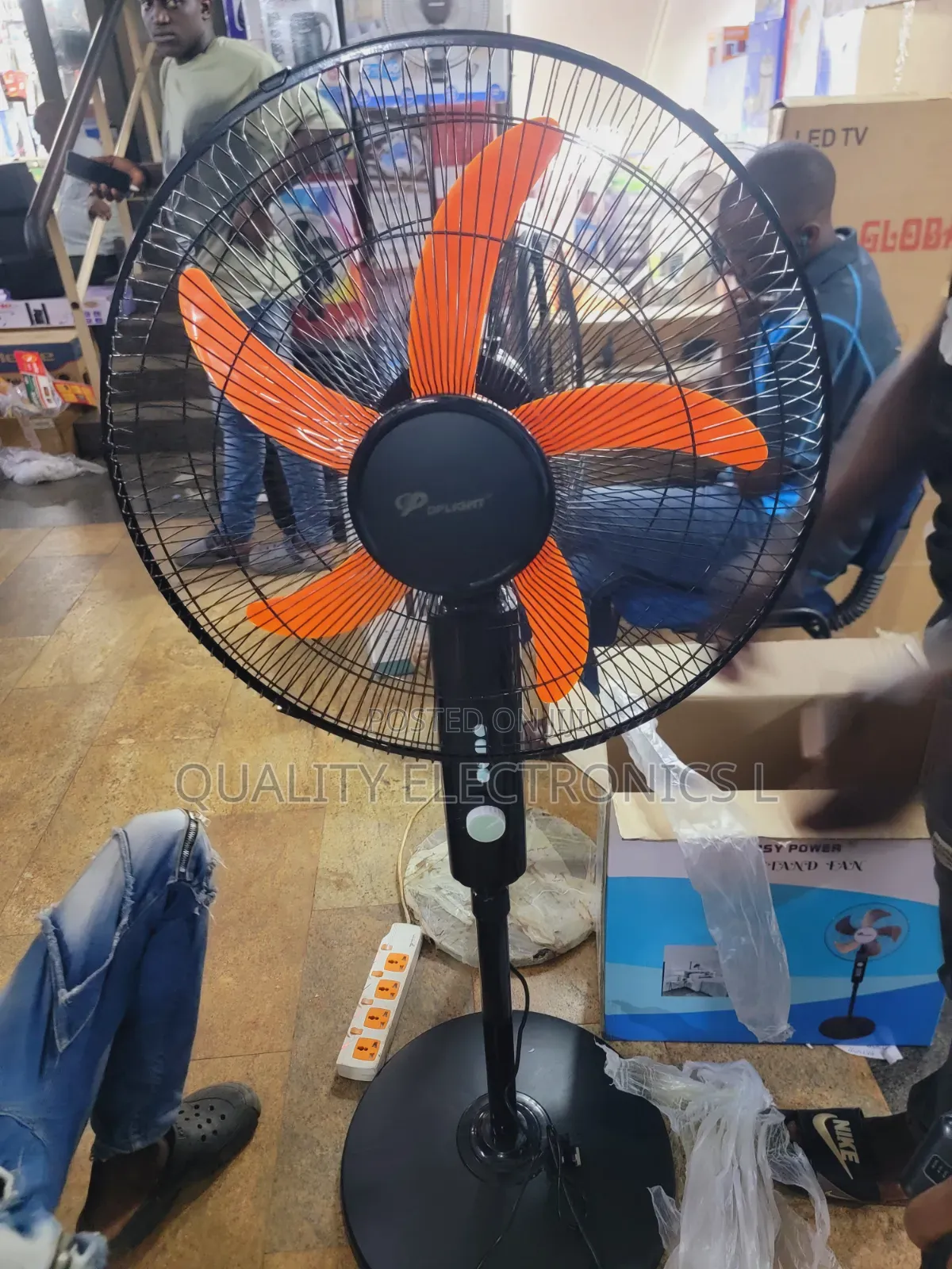 Dplight Stand Fan Orange