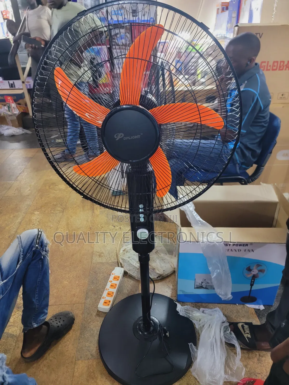 Dplight Stand Fan Orange