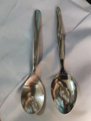 6 Ikea Heavy Tea Spoons