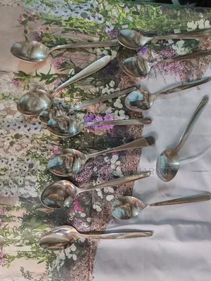 6 Ikea Heavy Tea Spoons