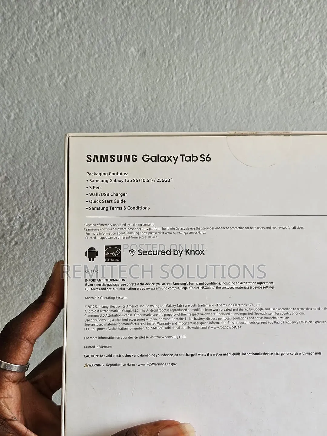 Samsung Galaxy Tab S6 128 GB Gray