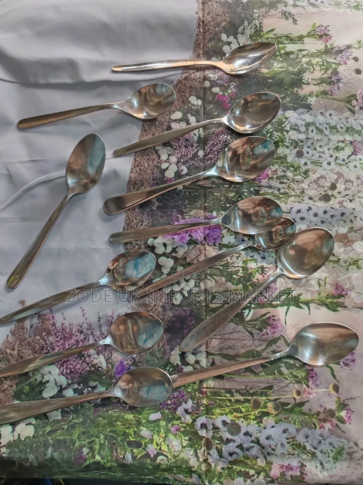 6 Ikea Heavy Tea Spoons