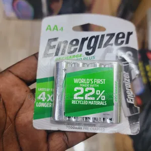 Original Energizer AA Rechargeable Power Plus 2 Pair Pack