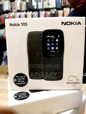 New Nokia 105 Black