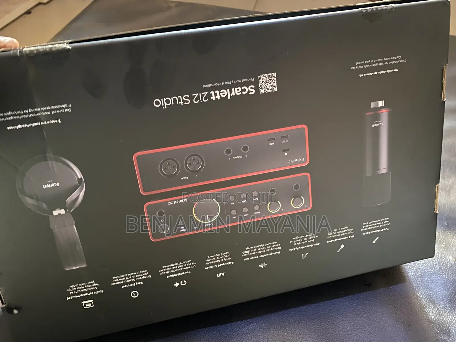 Focusrite Scarlett 2i2 Studio
