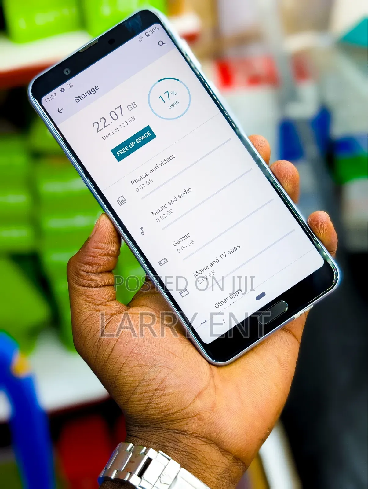Sharp Sense 3 Plus 128 GB Silver