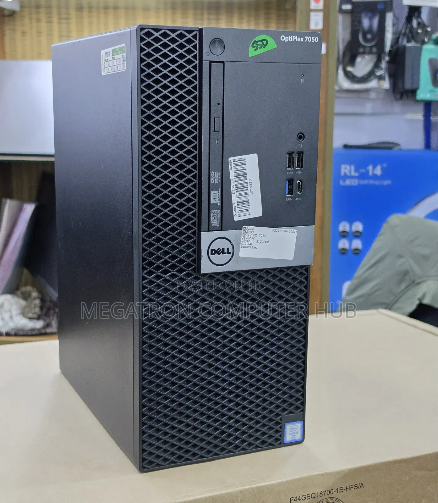 Desktop Computer Dell OptiPlex 7050 8GB Intel Core i5 HDD+SSD 500GB