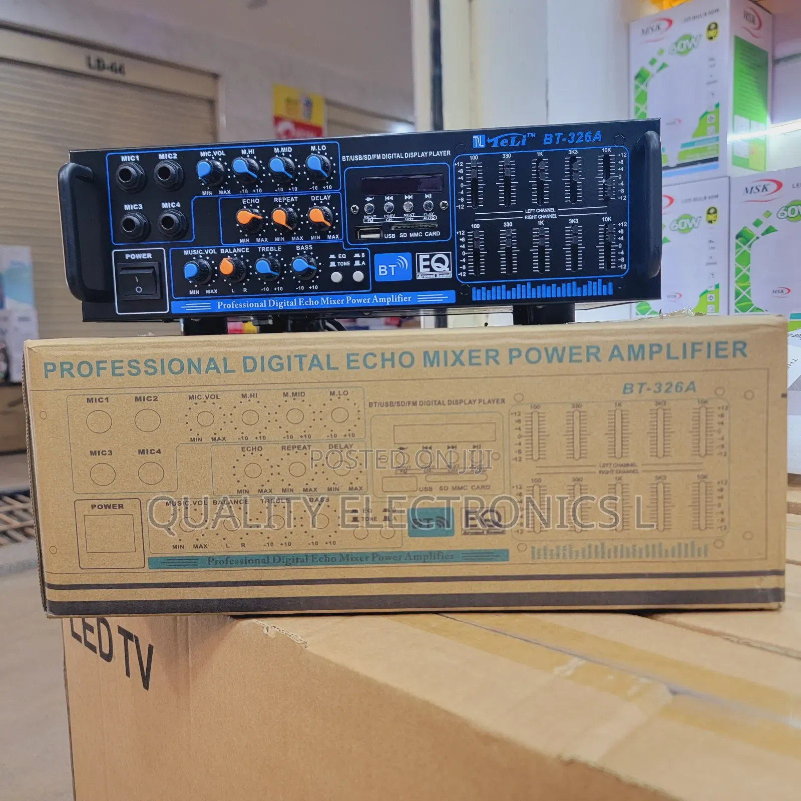 Teli 2 Channel Digital Power Amplifier