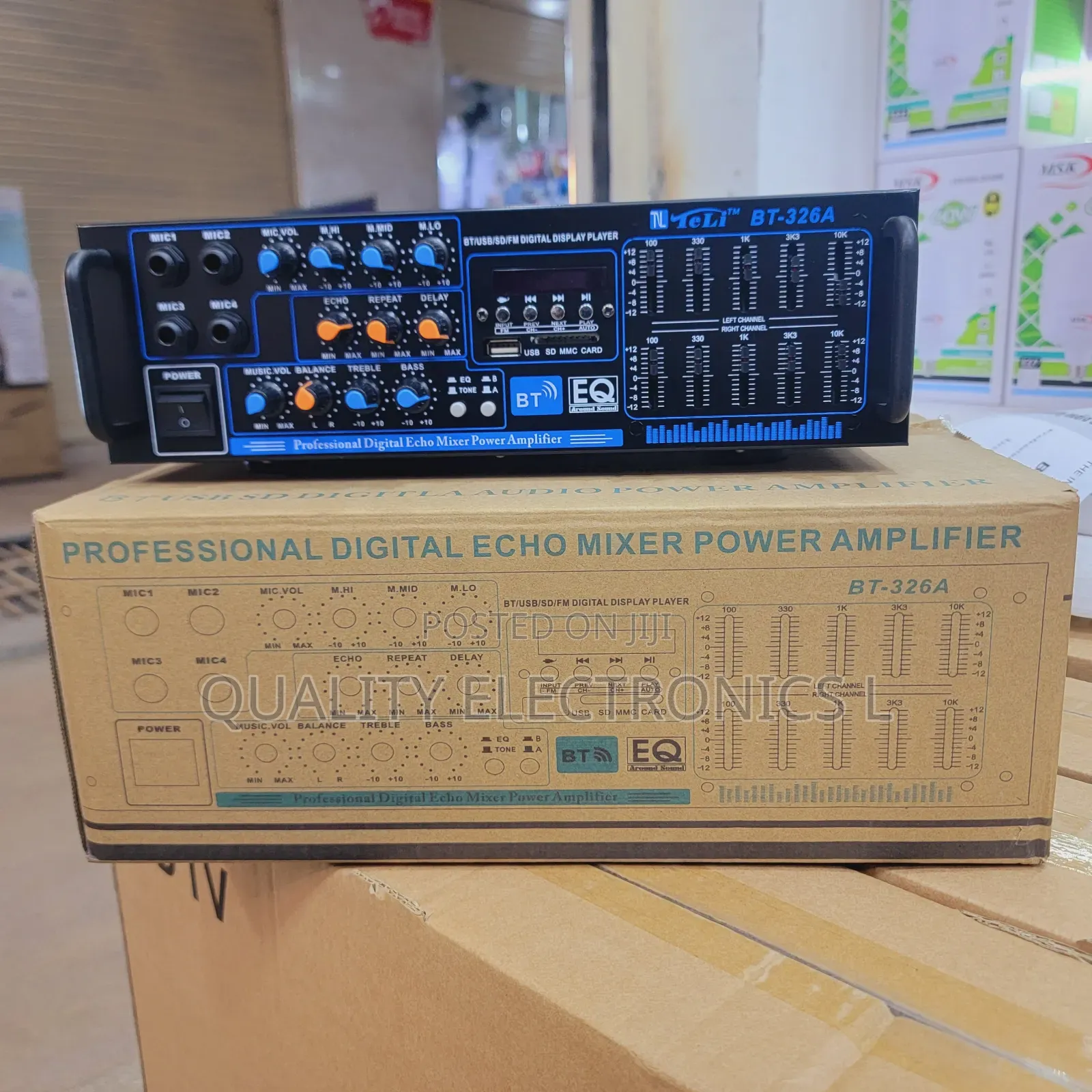 Teli 2 Channel Digital Power Amplifier