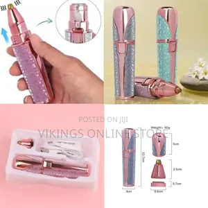 2 in 1 Eyebrow Trimmer and Facial Hair Remover Rechargeable Painless