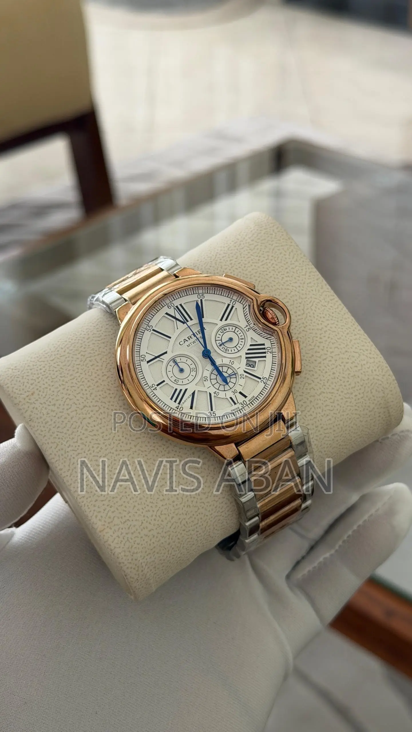 Cartier Genuine Chronogragh Watch