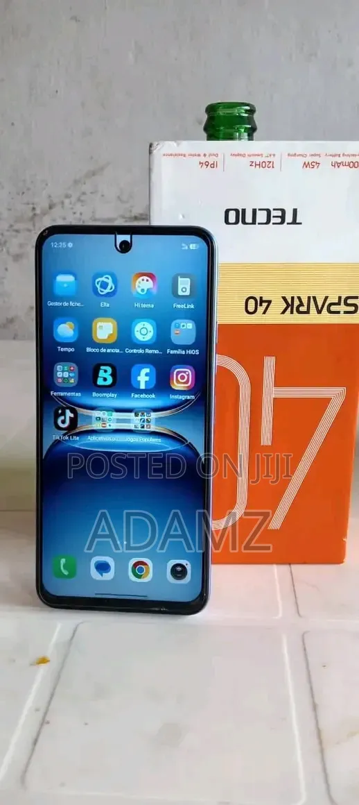 New Tecno Spark 40 256 GB Blue