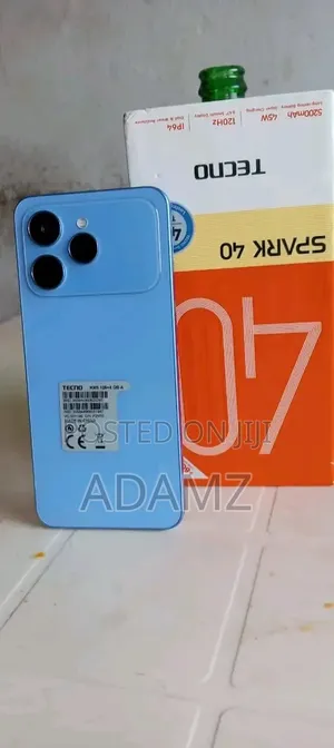 New Tecno Spark 40 256 GB Blue