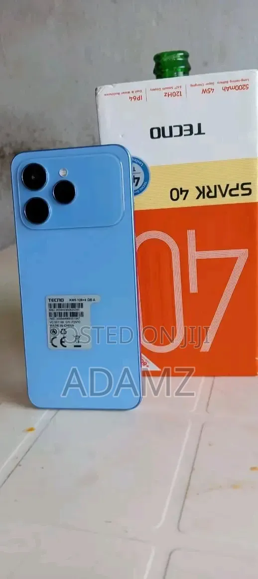 New Tecno Spark 40 256 GB Blue