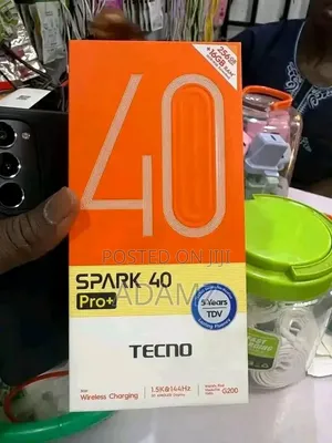 New Tecno Spark 40 Pro+ 256 GB Black