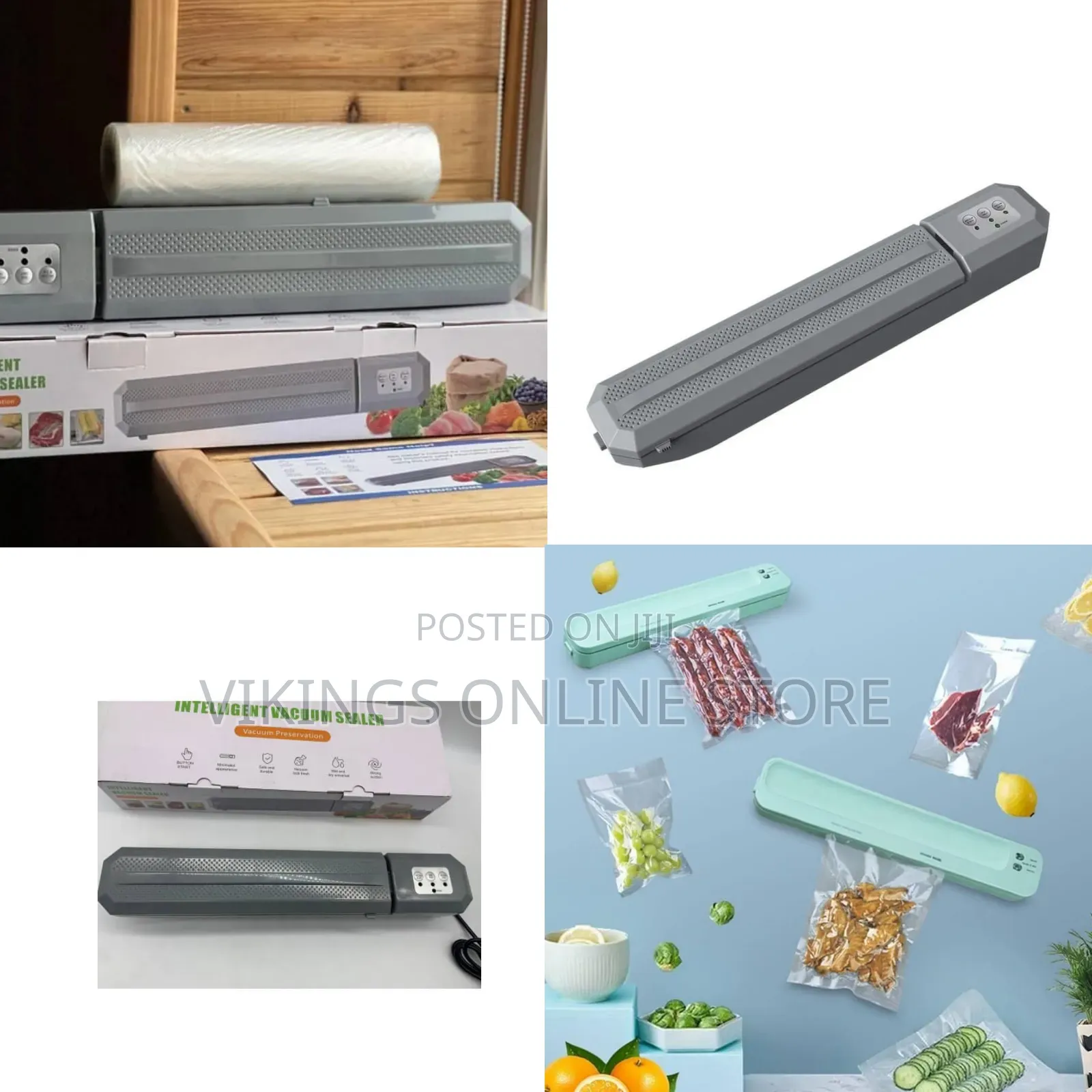 Intelligent Food Vacuum Sealer Machine With a Vacuum Roll , Automatic
