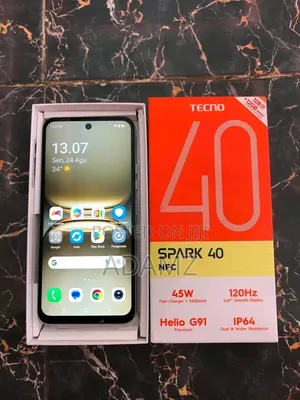 New Tecno Spark 40 256 GB Gray