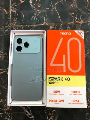 New Tecno Spark 40 256 GB Gray