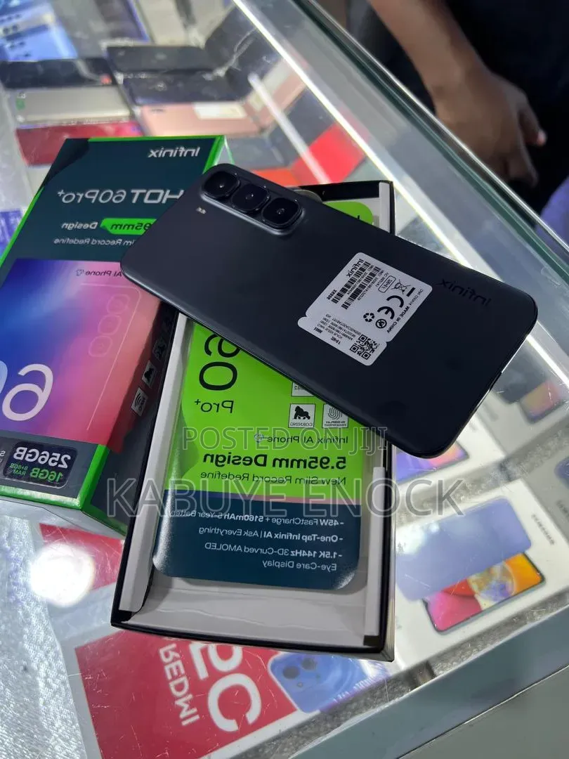 New Infinix Hot 60 Pro+ 256 GB Black