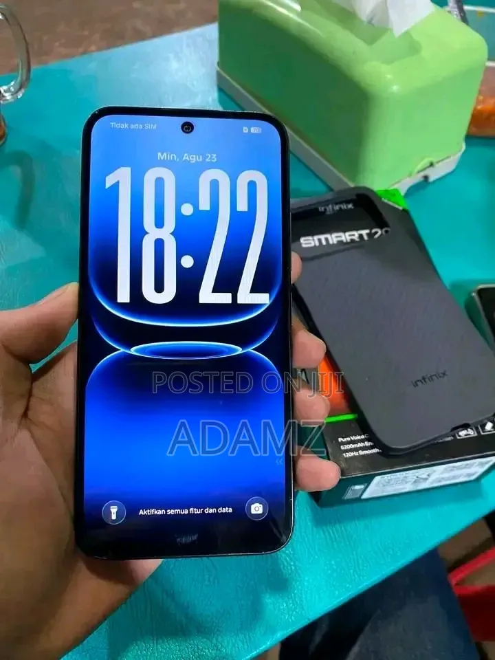 New Infinix Smart 20 128 GB Black