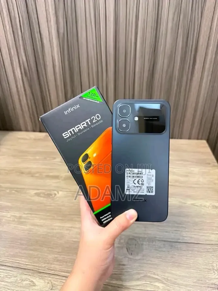 New Infinix Smart 20 128 GB Black