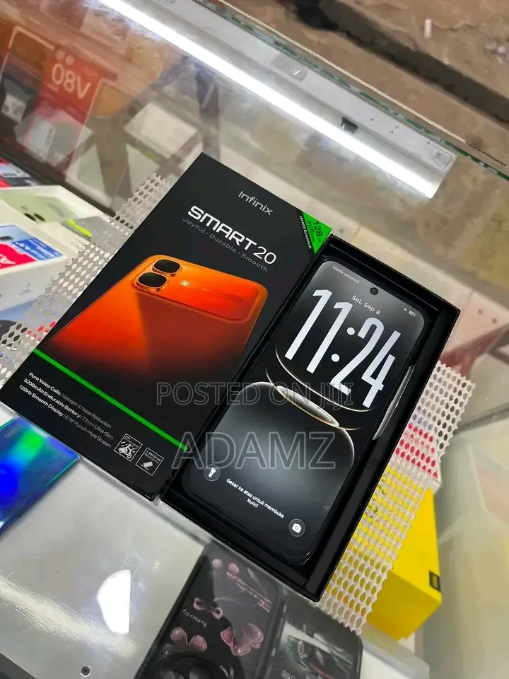 New Infinix Smart 20 128 GB Black