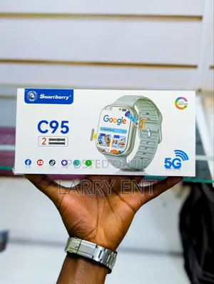 C95 5G Smartwatch SIM Card 64GB Storage Camera Android