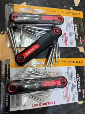 R'deer 8-in-1 Folding Screwdriver Set,