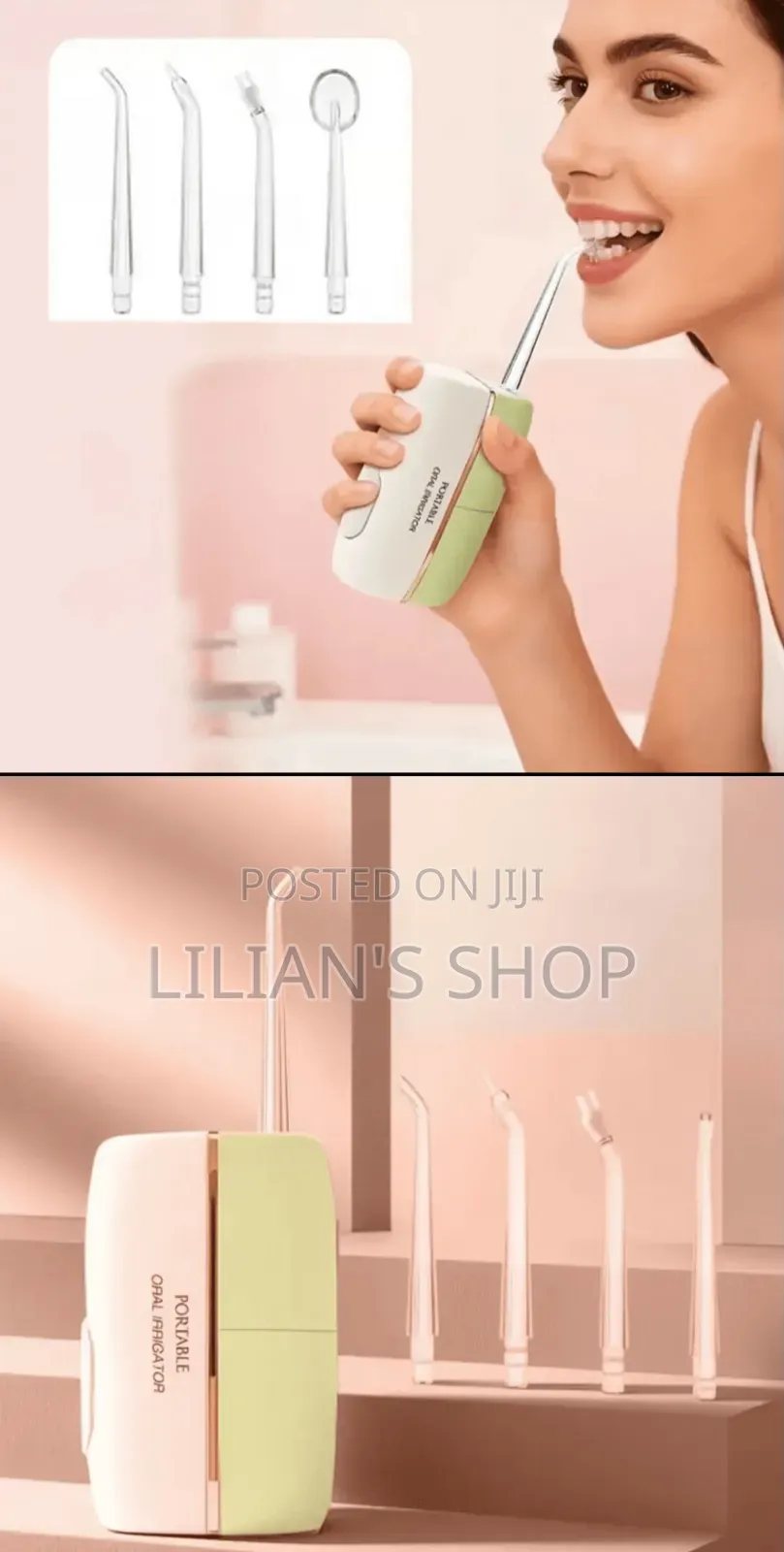 4-in-1 Portable Dental Water Flosser