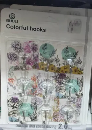 Pack of Guoli Colorful Hooks
