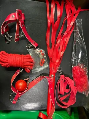 Set Leather Bondage Kit