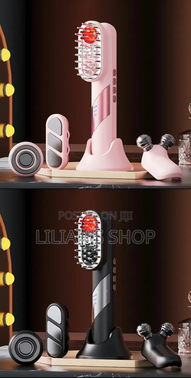4-in-1 Multifunctional Head Massage Comb and Beauty Device
