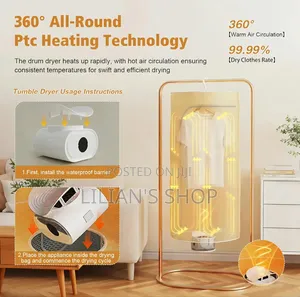 3-in-1 Portable Clothes Dryer