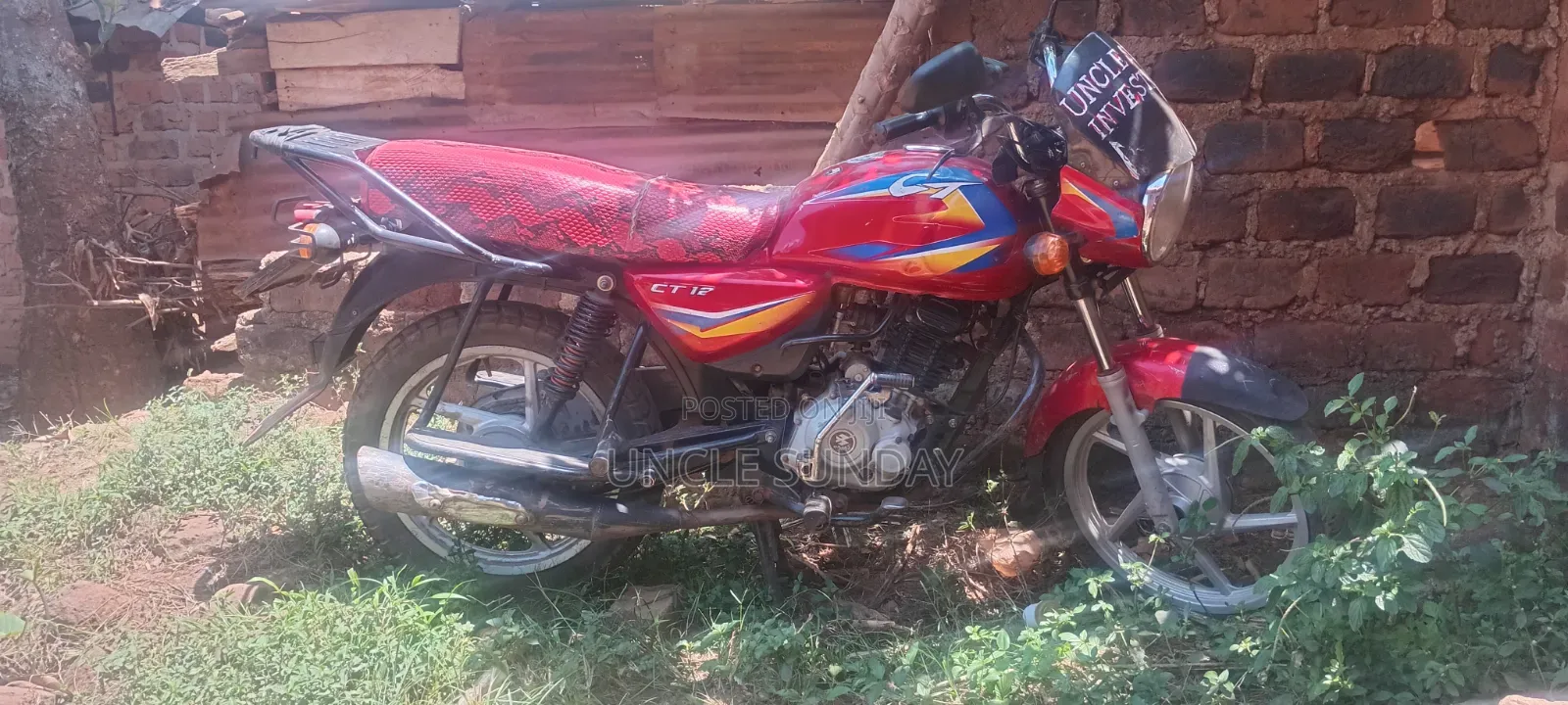 Bajaj CT 125X 2023 Red