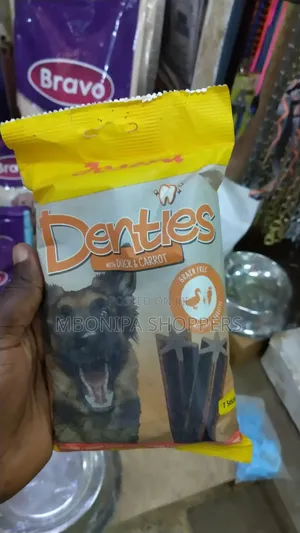 Denties Duck Carrot Premium Dog Chew Sticks With Duck Carrot