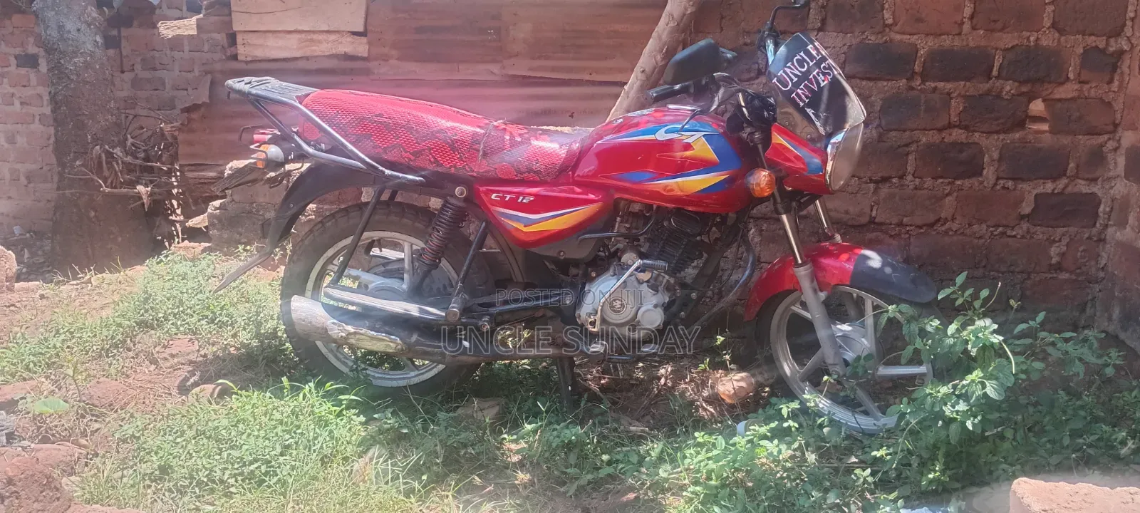 Bajaj CT 125X 2023 Red