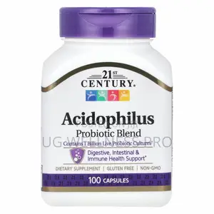 21st Century Acidophilus Probiotic Blend Digestive Gut Health 100s