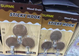 SURME Wood Grain Sticky Hooks.
