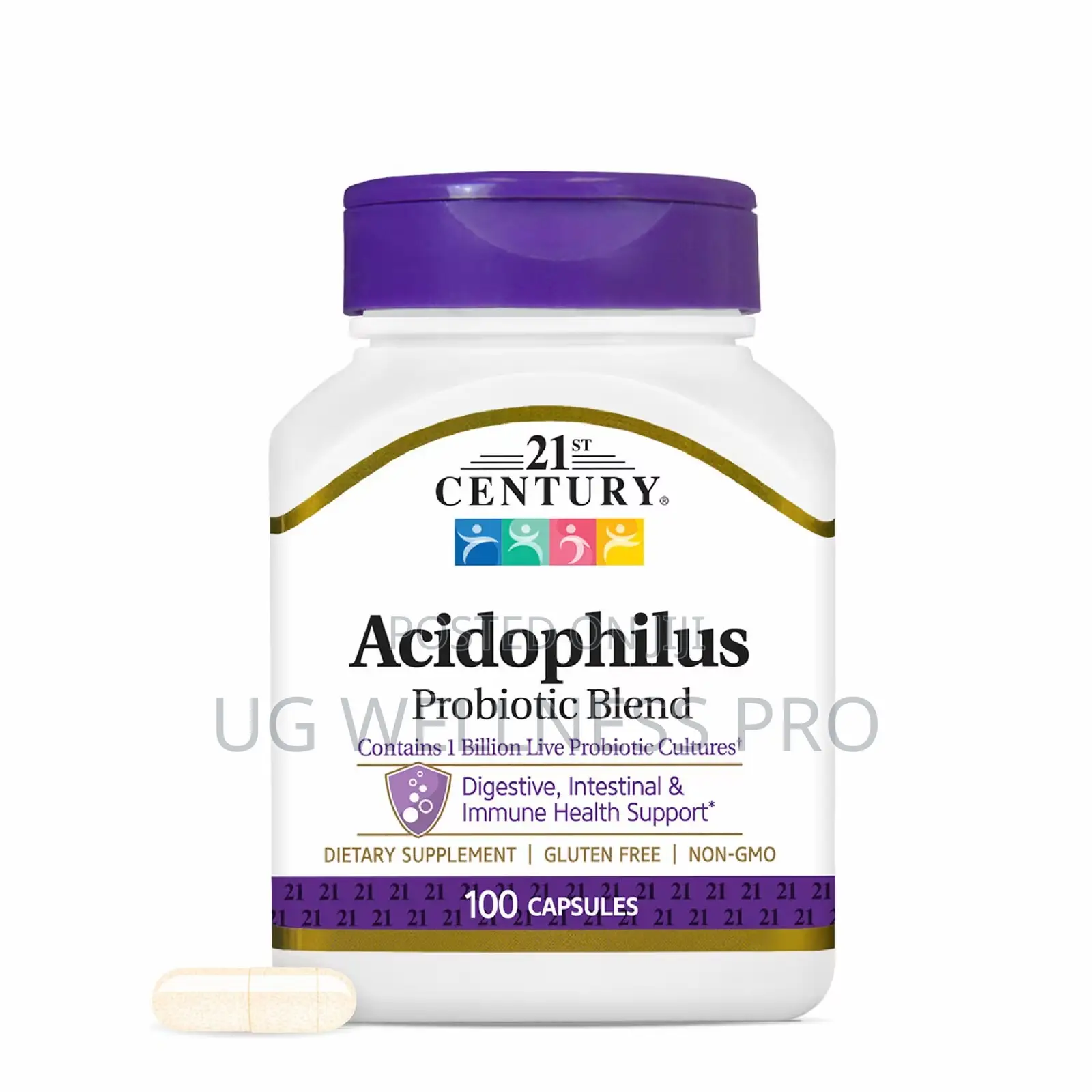 21st Century Acidophilus Probiotic Blend Digestive Gut Health 100s