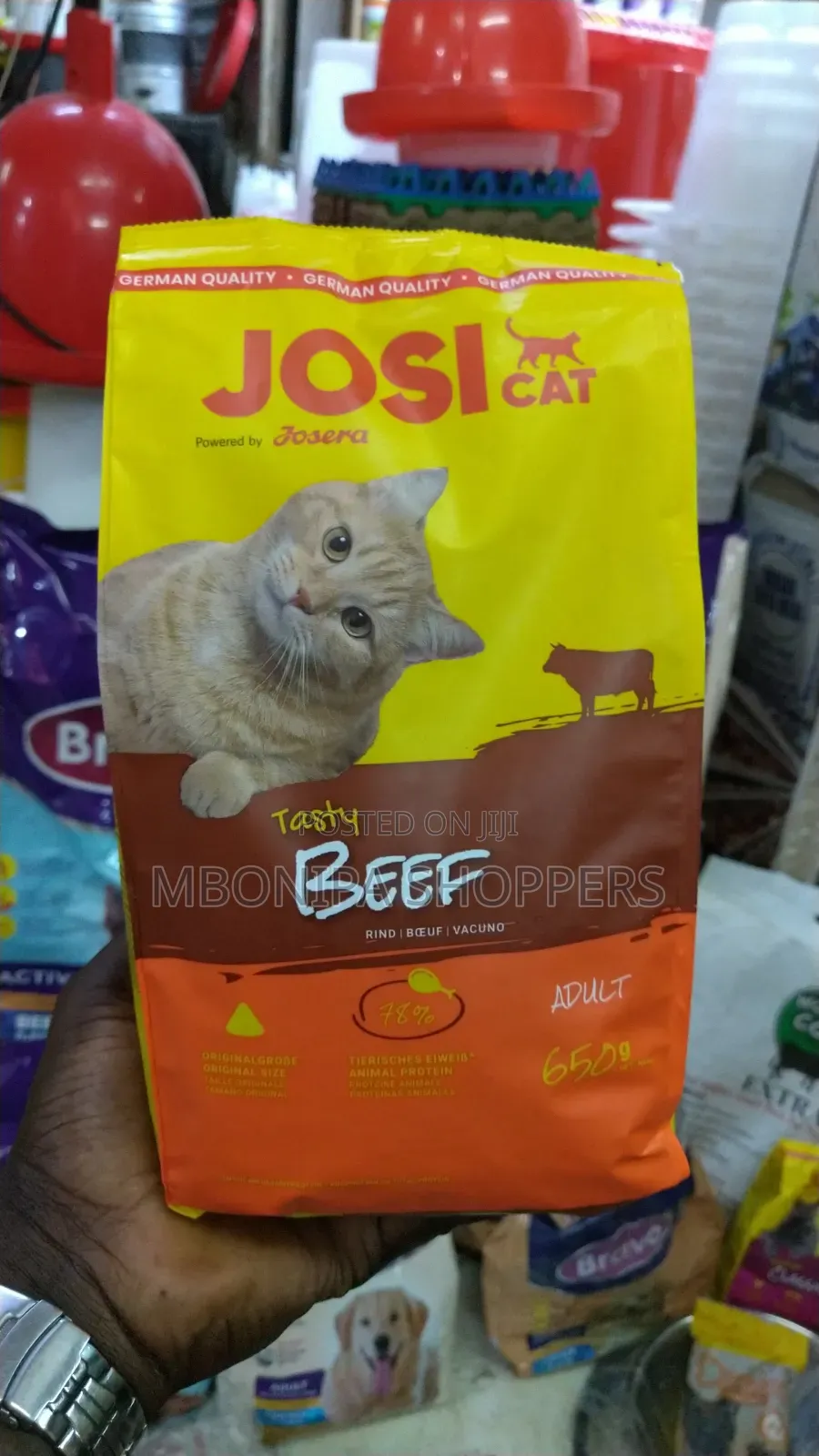 CAT Tasty Beef Rich Complete Nutrition for Adult Cats