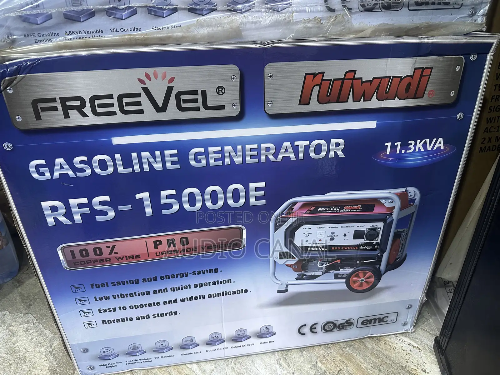 11 .3 Kva Gasoline Generator