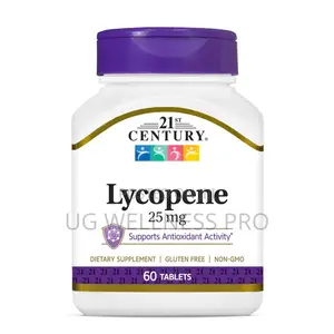 21st Century Lycopene 25mg Antioxidant Prostate Health Support 60s