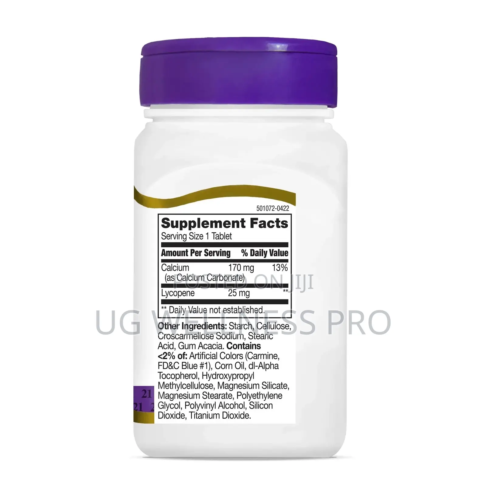 21st Century Lycopene 25mg Antioxidant Prostate Health Support 60s