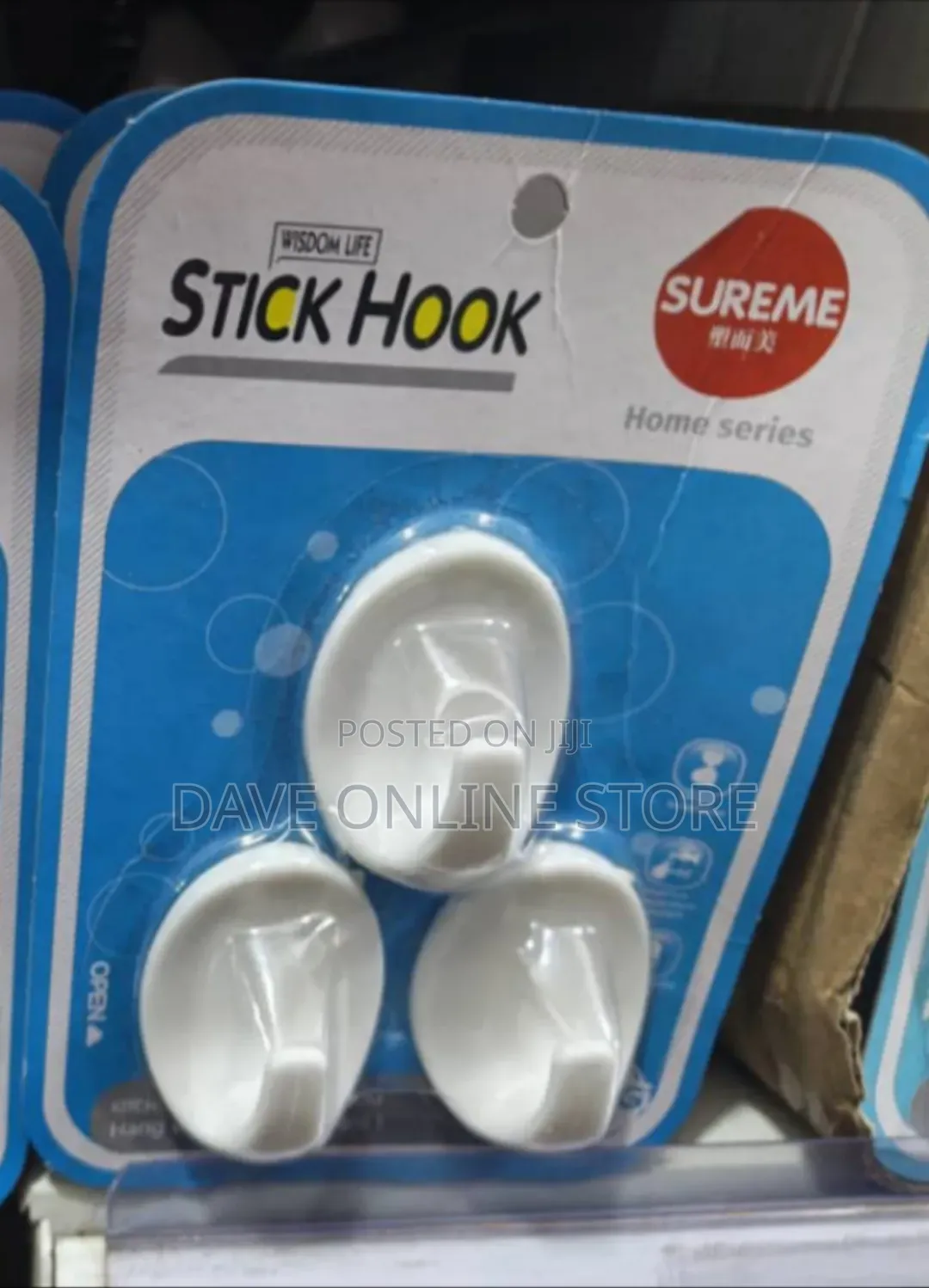 Sureme "Home Series" Stick Hooks